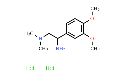 CAS 1209536-64-0 | [2-Amino-2-(3,4-dimethoxyphenyl)ethyl]dimethylamine dihydrochloride
