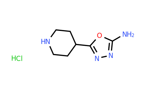 CAS 1209652-34-5 | 5-(Piperidin-4-yl)-1,3,4-oxadiazol-2-amine hydrochloride