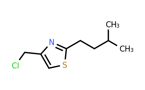 CAS 1209681-69-5 | 4-(Chloromethyl)-2-(3-methylbutyl)-1,3-thiazole