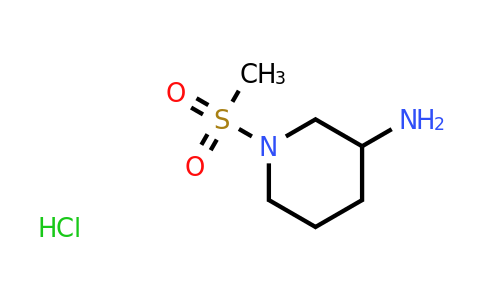 CAS 1209712-99-1 | 1-Methanesulfonylpiperidin-3-amine hydrochloride