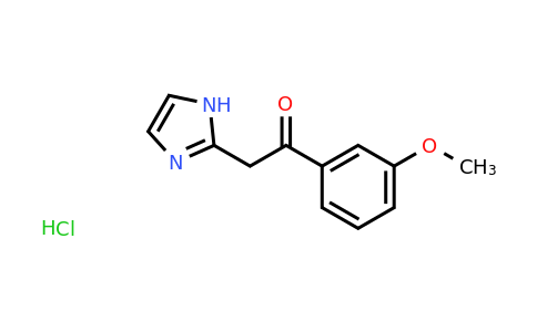 CAS 1209774-76-4 | 2-(1H-Imidazol-2-yl)-1-(3-methoxyphenyl)ethan-1-one hydrochloride