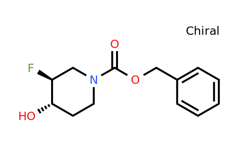 CAS 1209780-78-8 | 1-​Piperidinecarboxylic acid, 3-​fluoro-​4-​hydroxy-​, phenylmethyl ester, (3S,​4S)​-