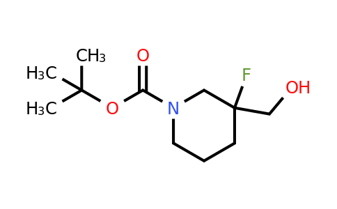 CAS 1209781-11-2 | tert-butyl 3-fluoro-3-(hydroxymethyl)piperidine-1-carboxylate