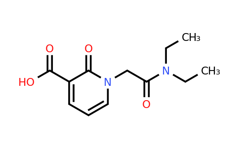 CAS 1209796-83-7 | 1-[(Diethylcarbamoyl)methyl]-2-oxo-1,2-dihydropyridine-3-carboxylic acid