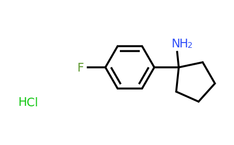 CAS 1209904-53-9 | 1-(4-Fluorophenyl)cyclopentanamine hydrochloride
