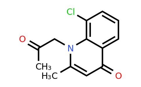 CAS 1209953-32-1 | 8-Chloro-2-methyl-1-(2-oxopropyl)quinolin-4(1H)-one