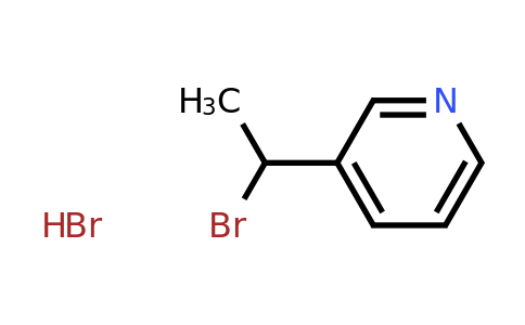 CAS 1209988-07-7 | 3-(1-Bromoethyl)pyridine hydrobromide