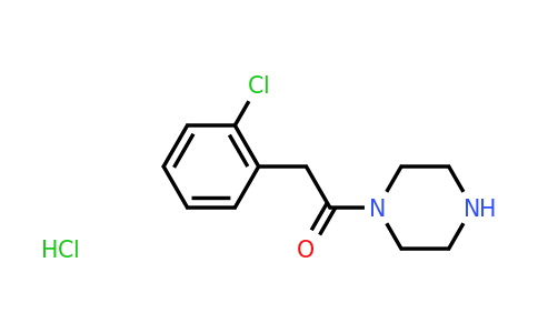 CAS 1210013-45-8 | 2-(2-Chlorophenyl)-1-(piperazin-1-yl)ethan-1-one hydrochloride