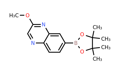 CAS 1210047-82-7 | 2-Methoxy-7-(4,4,5,5-tetramethyl-1,3,2-dioxaborolan-2-YL)quinoxaline