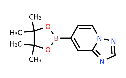 CAS 1210048-18-2 | 7-(4,4,5,5-Tetramethyl-[1,3,2]dioxaborolan-2-YL)-[1,2,4]triazolo[1,5-A]pyridine