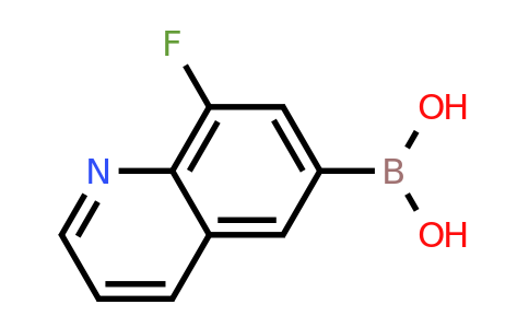 CAS 1210048-29-5 | (8-Fluoroquinolin-6-yl)boronic acid