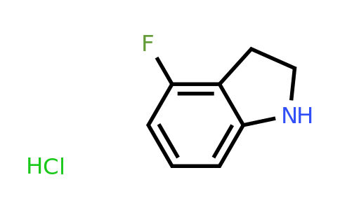 CAS 1210147-74-2 | 4-Fluoro-2,3-dihydro-1H-indole hydrochloride