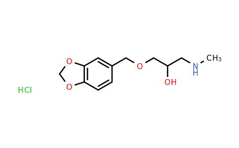 CAS 1210154-61-2 | [3-(2H-1,3-Benzodioxol-5-ylmethoxy)-2-hydroxypropyl](methyl)amine hydrochloride
