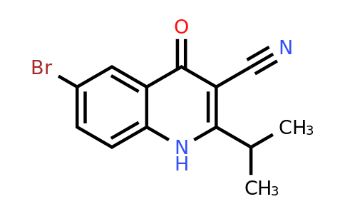CAS 1210196-09-0 | 6-Bromo-2-isopropyl-4-oxo-1,4-dihydroquinoline-3-carbonitrile