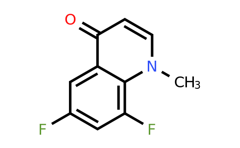 CAS 1210257-01-4 | 6,8-Difluoro-1-methylquinolin-4(1H)-one