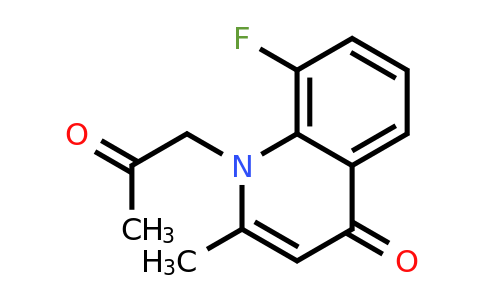 CAS 1210304-18-9 | 8-Fluoro-2-methyl-1-(2-oxopropyl)quinolin-4(1H)-one