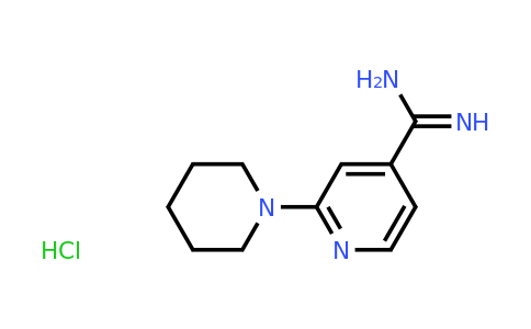 CAS 1210359-82-2 | 2-(Piperidin-1-yl)pyridine-4-carboximidamide hydrochloride