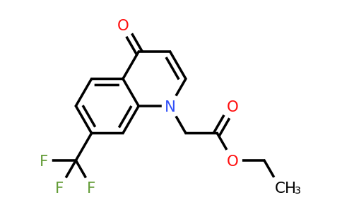 CAS 1210400-64-8 | Ethyl 2-(4-oxo-7-(trifluoromethyl)quinolin-1(4H)-yl)acetate