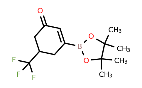 CAS 1210418-40-8 | 3-(4,4,5,5-tetramethyl-1,3,2-dioxaborolan-2-yl)-5-(trifluoromethyl)cyclohex-2-en-1-one