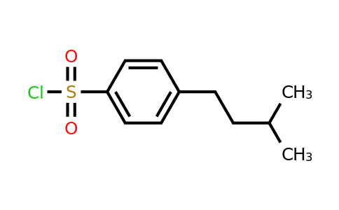 CAS 121042-48-6 | 4-(3-methylbutyl)benzene-1-sulfonyl chloride