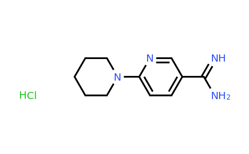 CAS 1210437-88-9 | 6-(Piperidin-1-yl)pyridine-3-carboximidamide hydrochloride