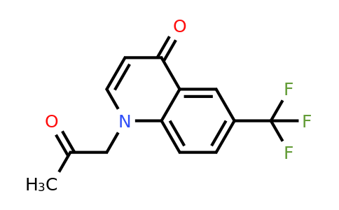 CAS 1210503-95-9 | 1-(2-Oxopropyl)-6-(trifluoromethyl)quinolin-4(1H)-one