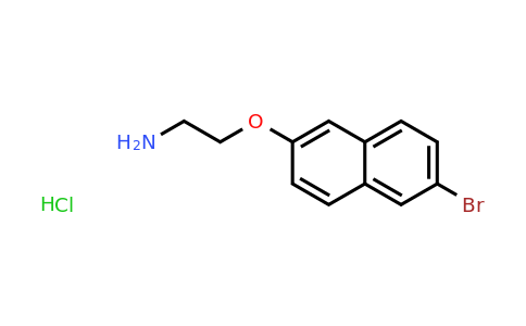 CAS 1210516-35-0 | 2-(2-Aminoethoxy)-6-bromonaphthalene hydrochloride