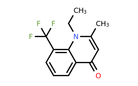 CAS 1210535-14-0 | 1-Ethyl-2-methyl-8-(trifluoromethyl)quinolin-4(1H)-one