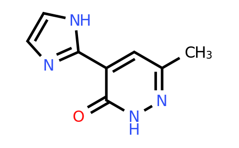 CAS 1210535-57-1 | 4-(1H-Imidazol-2-yl)-6-methyl-2,3-dihydropyridazin-3-one