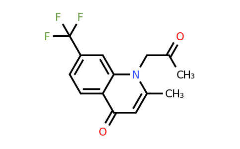 CAS 1210770-52-7 | 2-Methyl-1-(2-oxopropyl)-7-(trifluoromethyl)quinolin-4(1H)-one