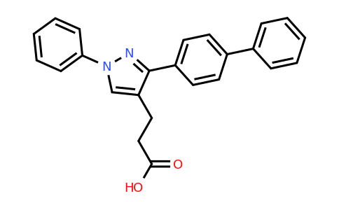 CAS 1210822-80-2 | 3-[1-Phenyl-3-(4-phenylphenyl)-1H-pyrazol-4-yl]propanoic acid