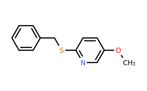 CAS 1210868-14-6 | 2-(Benzylthio)-5-methoxypyridine