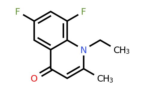 CAS 1210975-11-3 | 1-Ethyl-6,8-difluoro-2-methylquinolin-4(1H)-one