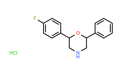 CAS 1211008-12-6 | 2-(4-Fluorophenyl)-6-phenylmorpholine hydrochloride