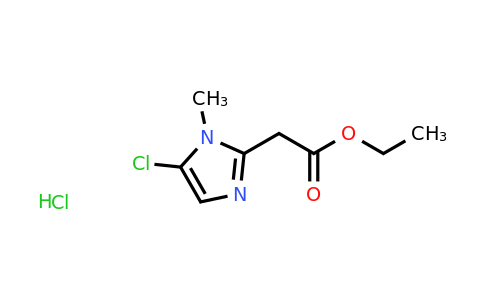 CAS 1211112-58-1 | Ethyl 2-(5-chloro-1-methyl-1H-imidazol-2-yl)acetate hydrochloride