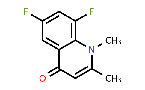 CAS 1211159-92-0 | 6,8-Difluoro-1,2-dimethylquinolin-4(1H)-one