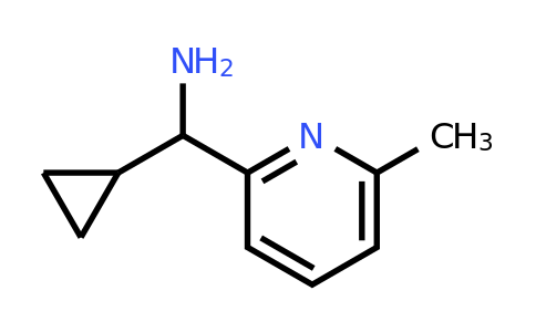 CAS 1211162-77-4 | Cyclopropyl(6-methylpyridin-2-yl)methanamine