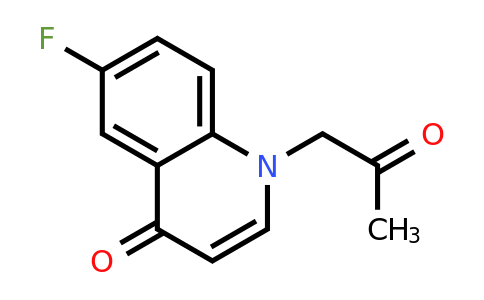 CAS 1211240-59-3 | 6-Fluoro-1-(2-oxopropyl)quinolin-4(1H)-one