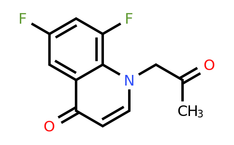 CAS 1211250-18-8 | 6,8-Difluoro-1-(2-oxopropyl)quinolin-4(1H)-one