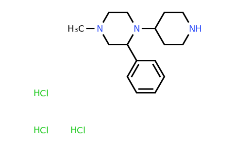 CAS 1211321-90-2 | 4-Methyl-2-phenyl-1-(piperidin-4-yl)piperazine trihydrochloride
