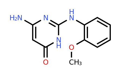 CAS 1211483-88-3 | 6-Amino-2-((2-methoxyphenyl)amino)pyrimidin-4(3H)-one