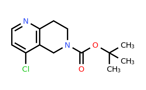 CAS 1211495-11-2 | tert-butyl 4-chloro-7,8-dihydro-1,6-naphthyridine-6(5h)-carboxylate