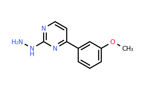 CAS 1211498-22-4 | 2-Hydrazinyl-4-(3-methoxyphenyl)pyrimidine
