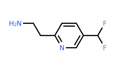 CAS 1211515-06-8 | 2-[5-(Difluoromethyl)pyridin-2-yl]ethan-1-amine