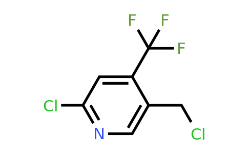 2-Chloro-5-(chloromethyl)-4-(trifluoromethyl)pyridine