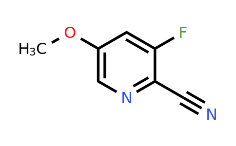 CAS 1211515-95-5 | 3-Fluoro-5-methoxy-pyridine-2-carbonitrile