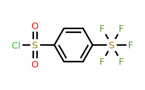 CAS 1211516-26-5 | 4-(pentafluoro-lambda6-sulfanyl)benzene-1-sulfonyl chloride