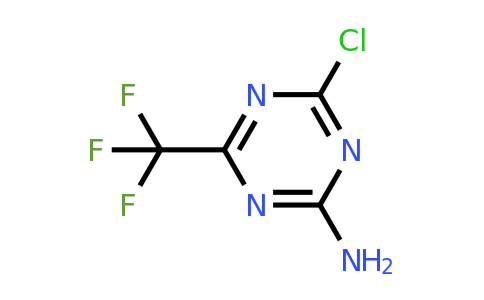 CAS 1211518-11-4 | 4-chloro-6-(trifluoromethyl)-1,3,5-triazin-2-amine