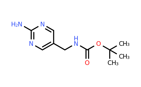 CAS 1211518-27-2 | tert-Butyl ((2-aminopyrimidin-5-yl)methyl)carbamate