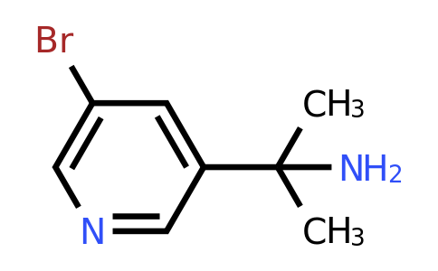 CAS 1211519-20-8 | 2-(5-bromopyridin-3-yl)propan-2-amine
